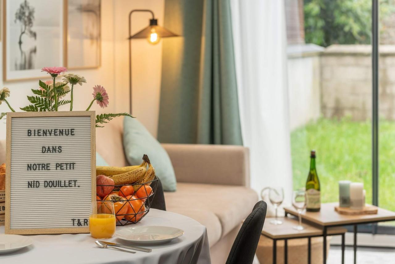 רואן Le Nid Douillet : Superbe Appartement + Jardin Privatif מראה חיצוני תמונה